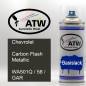 Preview: Chevrolet, Carbon Flash Metallic, WA501Q / 58 / GAR: 400ml Sprühdose, von ATW Autoteile West.